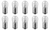 Box of 10 #1003LL 1003 Long Life Lamp Auto Bulb Automotive Lightbulb Box of 10 #1003LL 1003 Long Life Lamp Auto Bulb Automotive Lightbulb