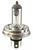 H4 60/55W 12 Volt, P45t Base, Halogen Auto Bulb, Flosser 625545, Germany