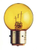 Marchal Fog/Driving Light Bulb 12 V 55 Watt, BA21s, Yellow/Amber, Axial Filament