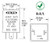 3-Prong Electronic Turn Signal Flasher Relay EF36, Three Pins Square, 12 Amp