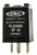 4-Prong Electronic Turn Signal Flasher Relay EF29, 12 Amp Four Prong, Square