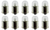 Candlepower CPI2053 Bulb (#5007) 12V, 5W, R5W, BA15s Base (Box of 10)