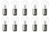 Candlepower A2476D Forklift Bulb 36V, 25W, BA15d Base, SP5 (Box of 10)