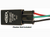 Connector Socket Pigtail 6" for 3-Prong Flashers and Relays, 16 ga wires, AR301C