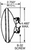 4675 Sealed Beam Lamp Bulb Light PAR36 4.5" 75 Watt 13 Volt