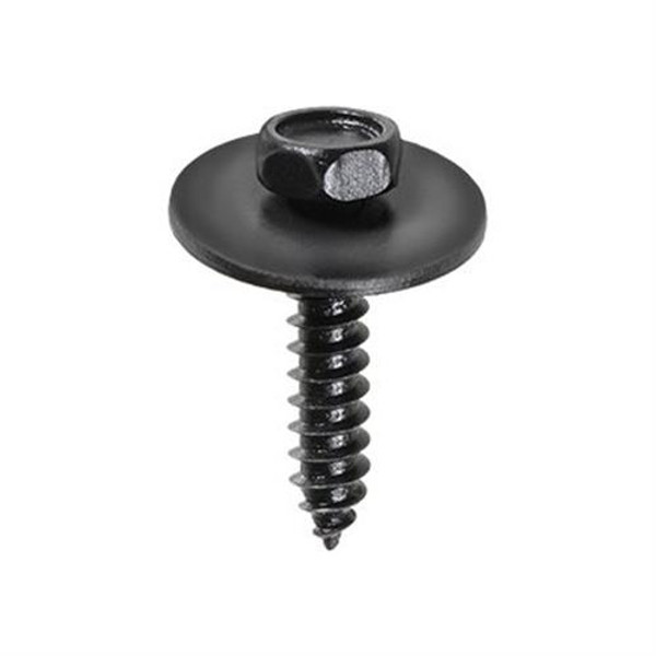 Tapping Screw M4.2-1.41 X 20mm Hex Head SEMS, 16mm OD Washer (Qty:50)