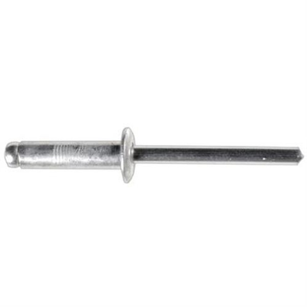 Aluminum Pan-L Rivets, 3/16" Shank x 11/16", Dome 3/8" Flange (Qty: 100)