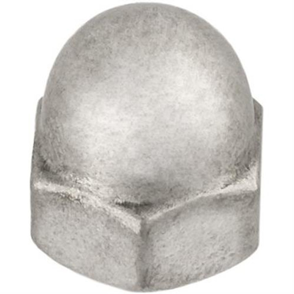 5/16"-18 Acorn Nut, 18-8 Stainless Steel (Qty: 10)