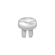 License Plate Nylon Nut for #10 Screw, Round Head, for GM 3783006 (Qty: 50)