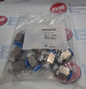 FESTO QS-1/4-12 (Mat Nr 164980) Push in Fittings (Open packet 11 pieces)