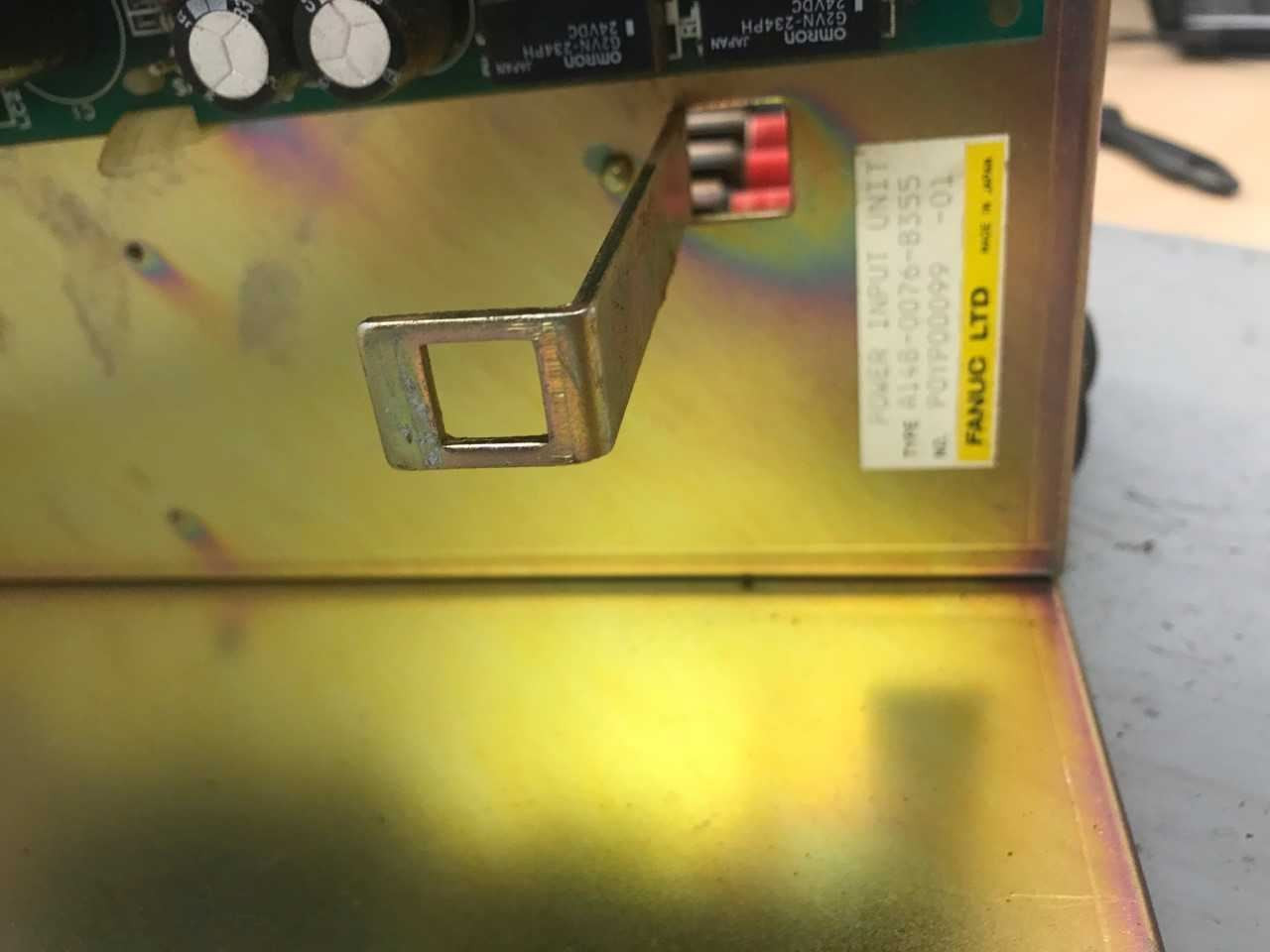 Fanuc A14B-0076-B355 Power Input Unit with Fuji FMC-3 Magnetic