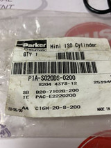 PARKER P1A-S020DS-0200 Pneumatic Roundline Cylinder 20mm Bore, 200mm Stroke