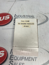 8x LECHLER 460.606-5E-CE FULL CONE 90 DEGREE NOZZLES