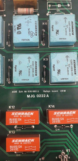 AGIE MJG 0222A Zch Nr 620 682.5 Relay Board