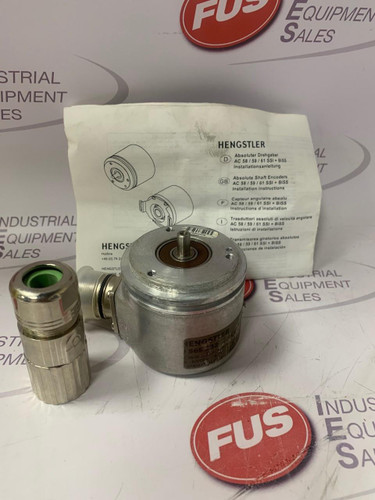 Hengstler 0 565 232 Absolute Shaft Encoder with Plug Adaptor