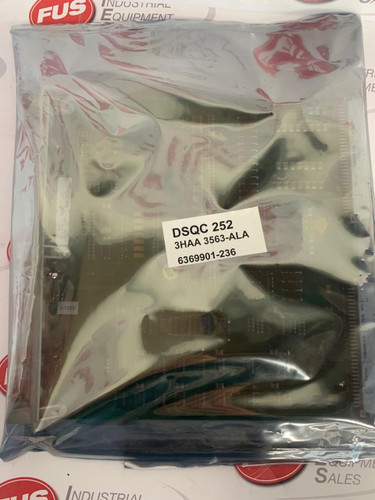 ABB DSQC 252 3HAA 3563 ALA/2 High-quality industrial automation spare parts for machine maintenance and repair.