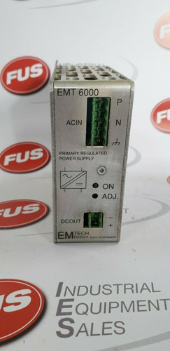 EMTECH EMT6000 Type: EMT 6012 POWER SUPPLY 230 VAC