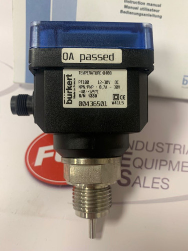 BURKERT Temperature 8400 Thermo Switch -40/+125oC