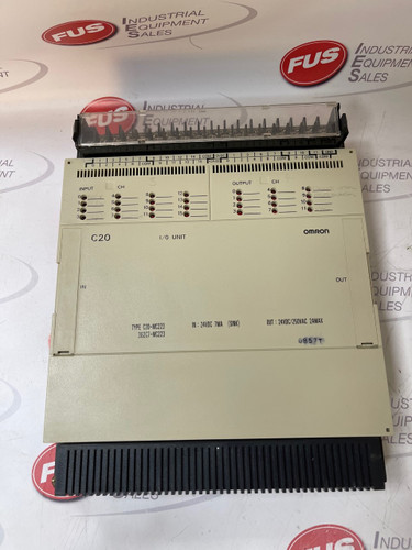 OMRON 3G2C7-MC223 Programmable Installer, beige and black, OMRON branding visible on the device surface clearly.