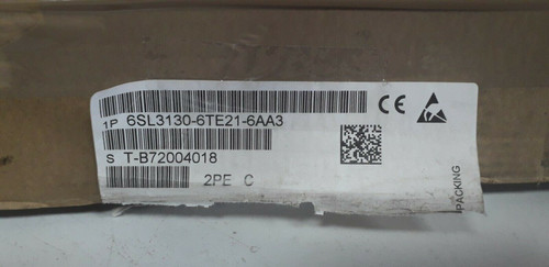 Siemens 6SL3130-6TE21-6AA3 Smart Line Module Frequency Converter - New in Box
