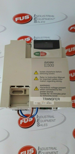 Mitsubishi E500 Model FR-E520S-1.5K-EC Inverter 1.5kw