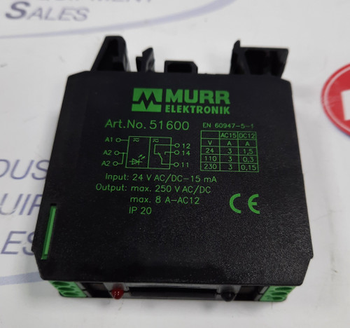 Murr Elektronik Art No. 51600 Relay