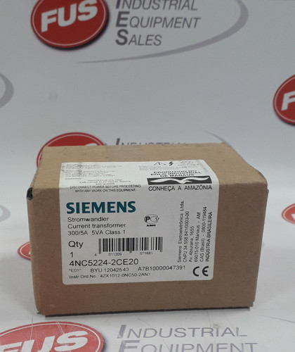 Siemens 4NC5224-2CE20  Current Transformer 300/5A 5VA Class 1