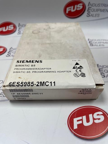 Siemens 6ES5985-2MC11 Programming Adaptor 