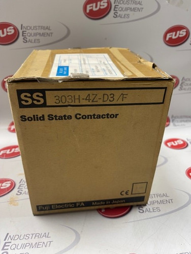 FUJI SS303H-4Z-D3/F Tripolar Solid State Contactor