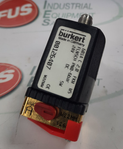 Burkert 00126407 Solenoid Valve 24v