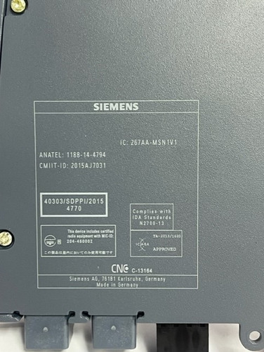 Siemens 6GK5734-1FX00-0AA0 Simatic Net IWLAN Client Module Siemens 6GK5734-1FX00-0AA0 Simatic Net IWLAN Client Module