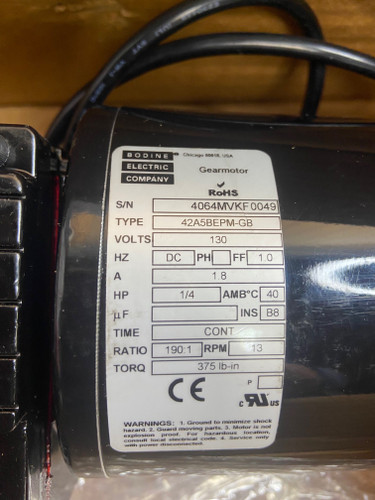 Bodine  High-quality industrial automation spare parts for machine maintenance and repair.