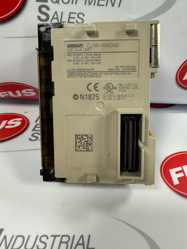 Omron CJ1W-MAD42 A/D D/A Unit