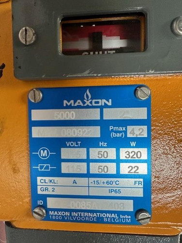 Maxon 5000 2" Elecric Shut Off Valve