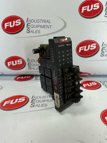 GE Fanuc IC610MDL180A Relay Output Module 8 Circuits