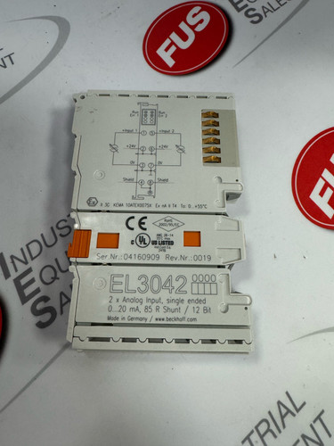 Beckhoff EL3042 2 x Analog Input 