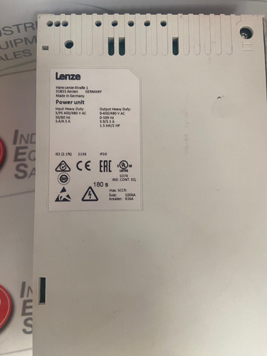 LENZE I5DAE215F10V10000S POWER UNIT