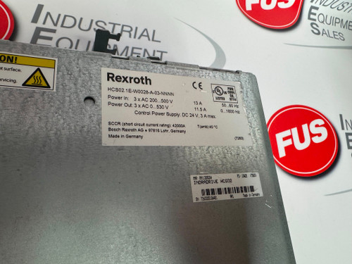 Rexroth HCS02.1E-W0028-A-03-NNNN Indradrive HCS02 MNR:R911305034