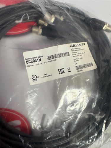 Balluff BCC031N Connector Cable BCC M414-0000-2A-003-PX0434-020