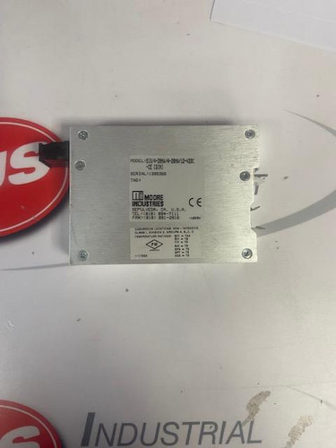MOORE INDUSTRIES SDC/4-20MA/4-20MA/12-24DC-CE PROGRAMMABLE SIGNAL ISOLATOR