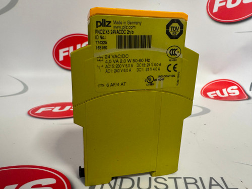 Pilz PNOZ X5 24ACDC 2n/o ID No: 774325 Safety Relay