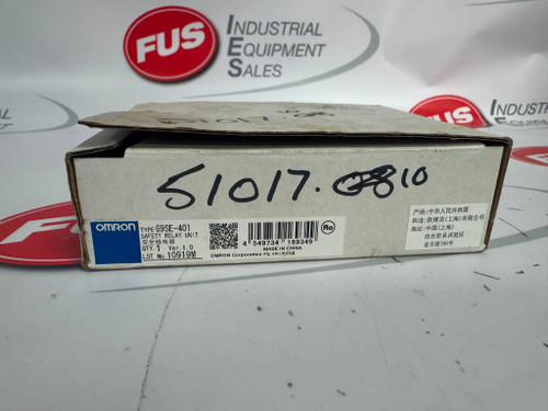 Omron G9SE-401 Safety Relay Unit