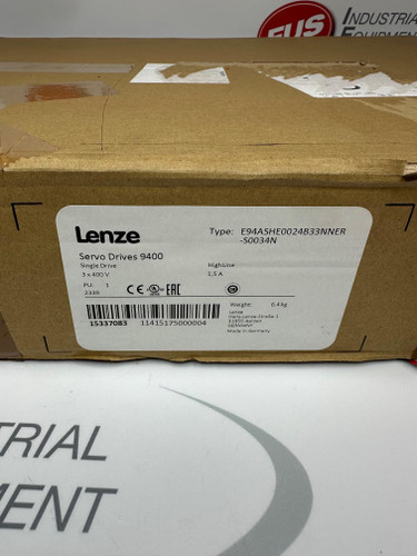 LENZE E94ASHE0024B33NNER - S0034N Drive with Base LENZE E94ASHE0024B33NNER - S0034N Drive with Base
