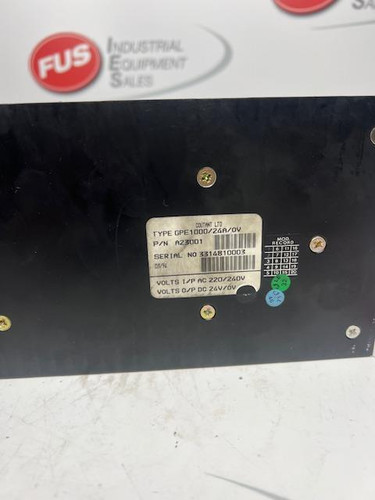 COUTANT GPE 1000/24 POWER SUPPLY FOR INDUSTRIAL USE 