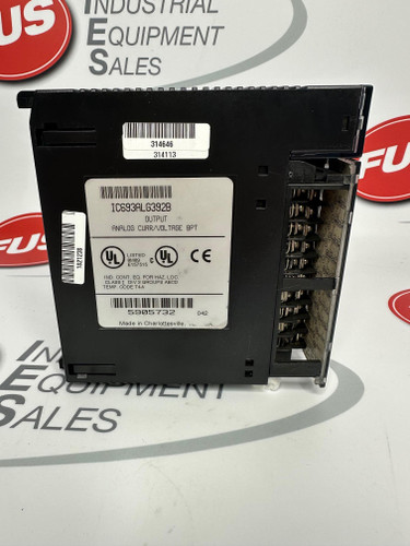 GE FANUC IC693ALG392B ANALAOG OUTPUT CURR/VOLTAGE 8PT Module