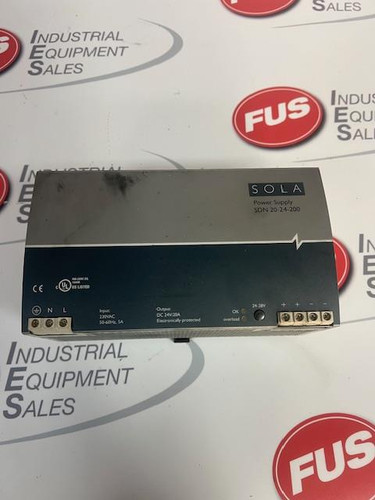 SOLA SDN 20-24-200 POWER SUPPLY