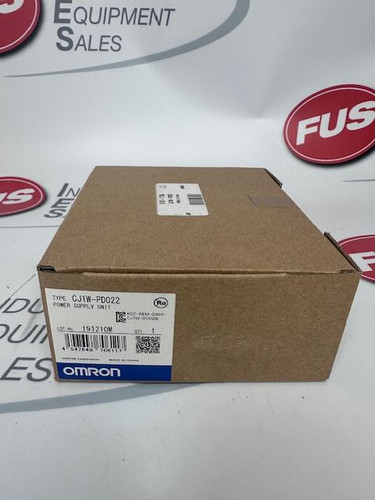 OMRON CJ1W-PD022 Power Supply Unit, Unused in Box