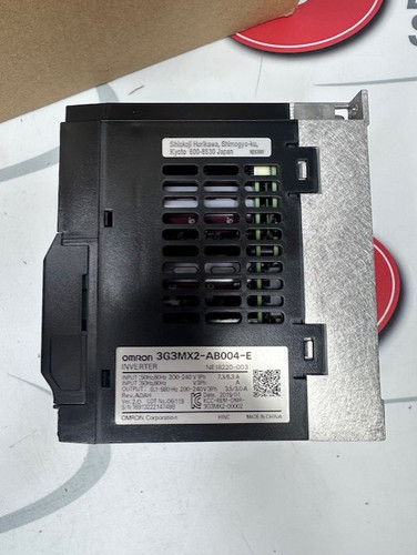 OMRON 3G3MX2-AB004-E Inverter, 200V, 1Ph, Unused Original Packaging