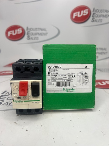 SCHNEIDER LC1D18BD CONTACTOR