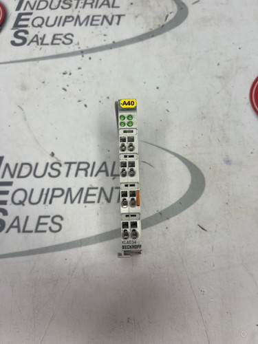 Beckhoff KL4034 High-quality industrial automation spare parts for machine maintenance and repair.
